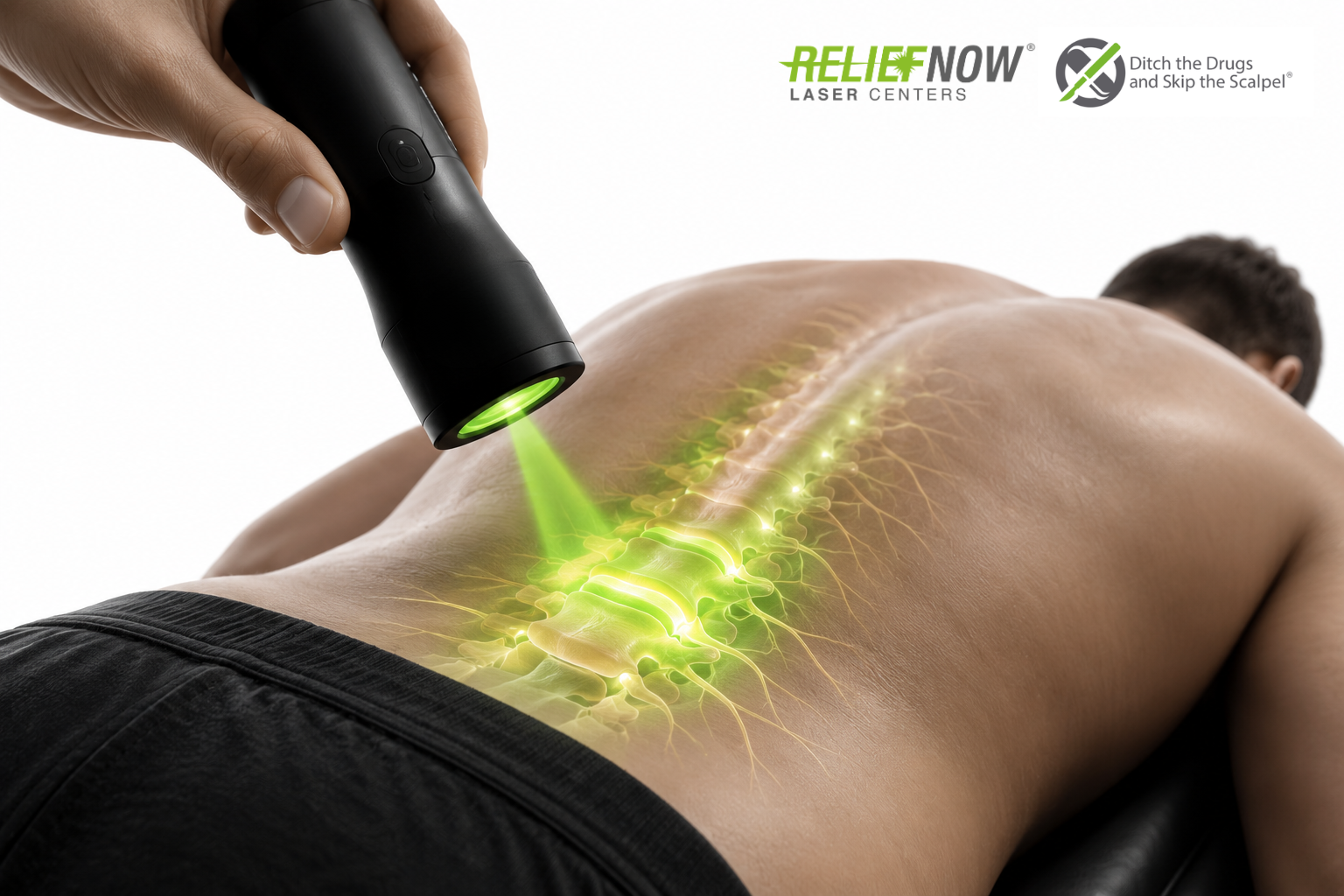 LaserDisc spinal decompression for back pain relief