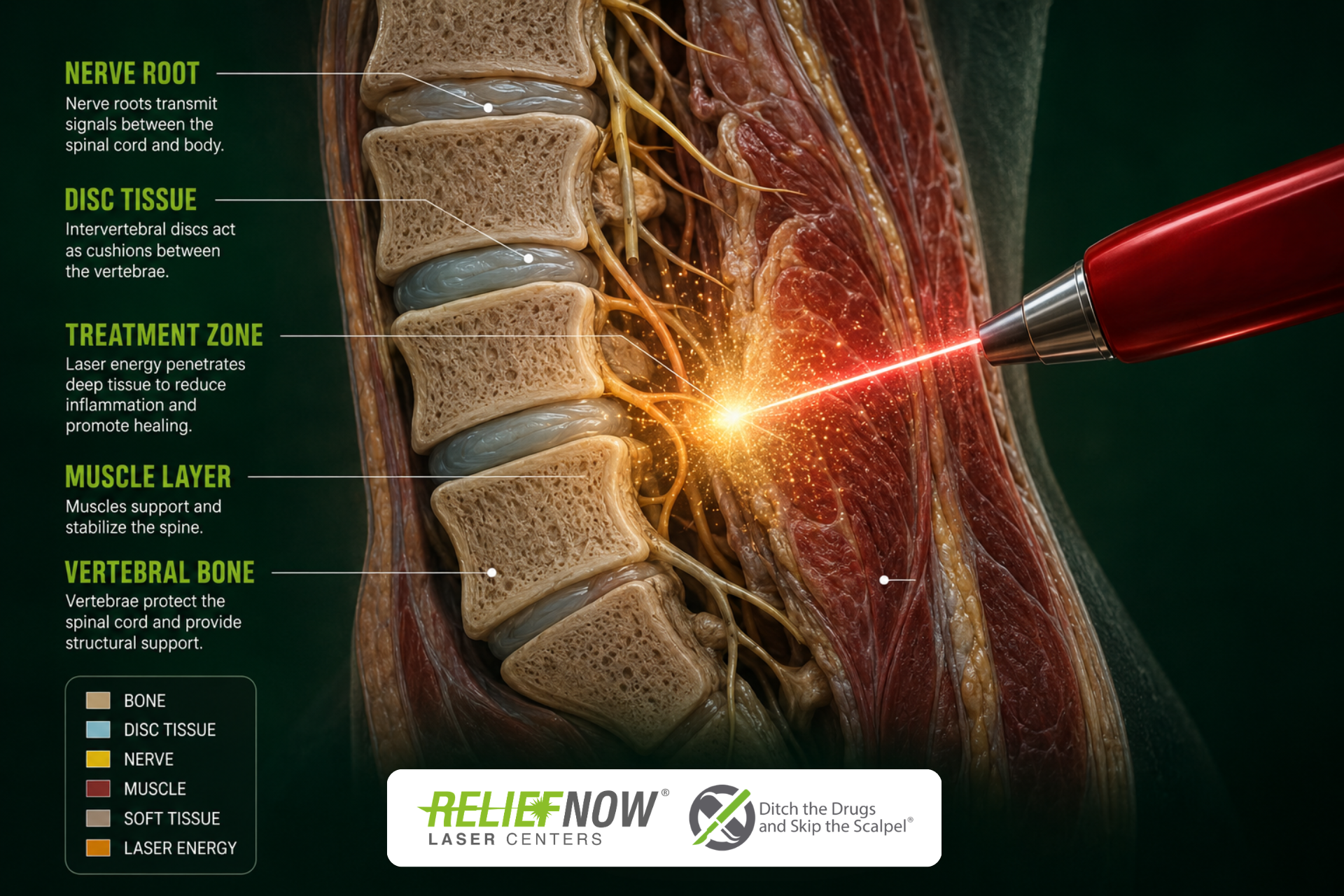 ReliefNow Practice Partnership — Medical Laser Therapy